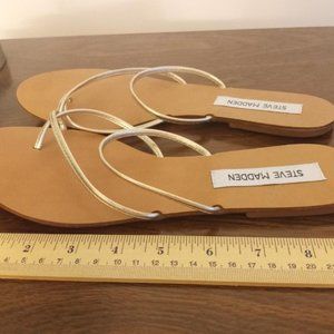 Steve Madden Leather Slides